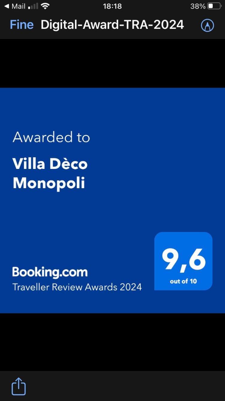 Villa Deco Monopoli Luaran gambar